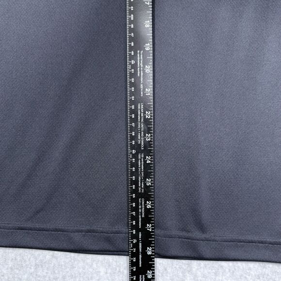 Under Armor Polo Mens Med Navy Loose Heat Gear Golf Lightweight Stretch - Picture 7 of 10